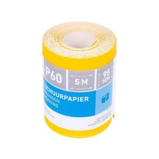VEBA Schuurpapier rol 95mmx5mtr aluminium oxide P60