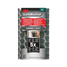3M Sandblaster ultra flexibele schuurspons 11,4x6,3x2,5cm P60