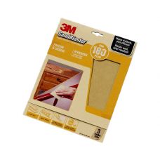 3M Sandblaster schuurvellen geel (verf&laklagen) 23x28cm 3 vellen P180 (69024)