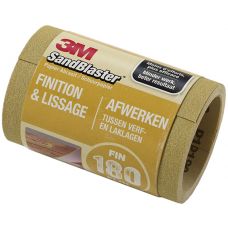 3M Sandblaster schuurpapier geel P180 rol 5mtr - 500rl180
