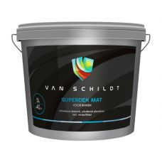 Van Schildt Superdek mat muurverf wit/p 5 liter