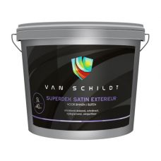Van Schildt Superdek satin exterieur muurverf wit/p 5 liter