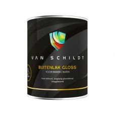 Van Schildt Buitenlak gloss wit/p 1 liter