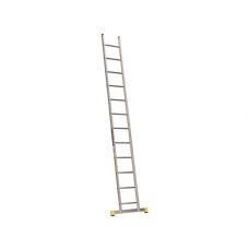 VEBA Aluminium enkele rechte ladder/ruimladder 1X14 (3,87m)