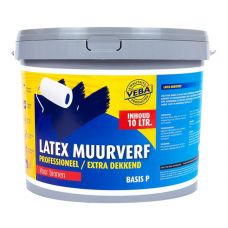 Mondial Latex muurverf extra dekkend mix wit (was basis p) 10ltr