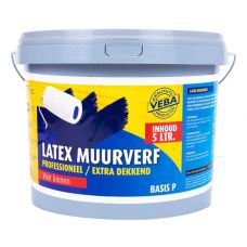Mondial Latex muurverf extra dekkend mix wit (was basis p) 5ltr