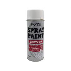 Mondial Spray paint RAL 9010 mat wit 400ml