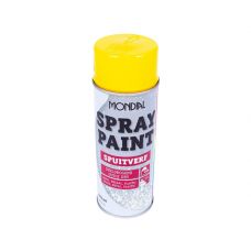 Mondial Spray paint RAL 1023 hoogglans verkeersgeel 400ml
