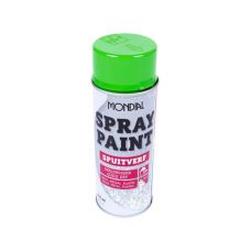 Mondial Spray paint RAL 6018 hoogglans geelgroen 400ml