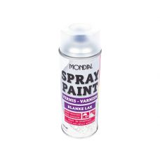 Mondial Spray paint blanke lak zijdeglans 400ml