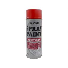Mondial Spray paint RAL 3020 hoogglans verkeersrood 400ml