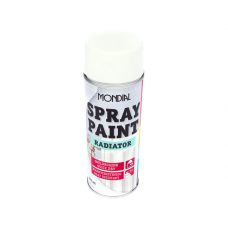 Mondial Spray paint radiatorlak wit 400ml
