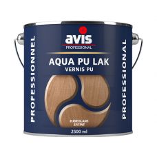 Avis Aqua pu (polyurethane) lak zijdeglans 2,5ltr