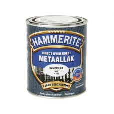 Hammerite Hamerslag wit h110 750ml