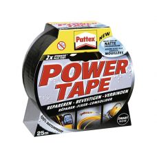 Pattex Power tape zwart 25mtr