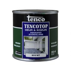 Tenco Tencotop deur & kozijn dekkend zijdeglans 9010 wit 250ml