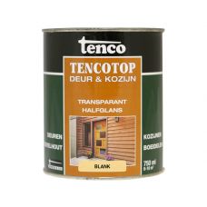 Tenco Tencotop deur & kozijn transparant halfglans 201 blank 750ml