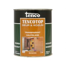 Tenco Tencotop deur & kozijn transparant halfglans 207 redwood 750ml
