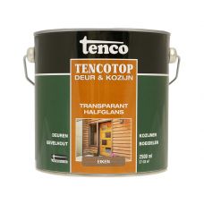Tenco Tencotop deur & kozijn transparant halfglans 210 eiken 2,5ltr
