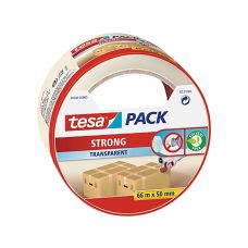 Tesa Tesapack® pp strong 66m x 50 mm transprant