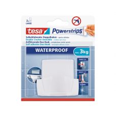 Tesa Powerstrips® waterproof duo haak wit