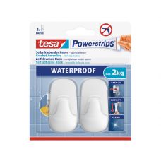 Tesa Powerstrips® waterproof haak wit large