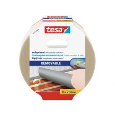 Tesa Tapijttape verwijderbaar 25m x 50mm