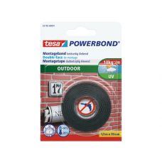Tesa Powerbond® montagetape outdoor 1,5m x 19mm