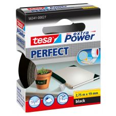 Tesa Extra power® perfect 2.75m x 19 mm zwart