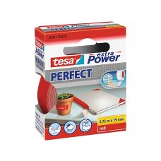 Tesa Extra power® perfect 2.75m x 19 mm rood