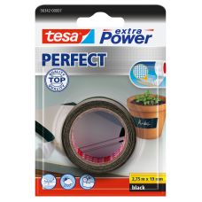Tesa Extra power® perfect 2.75m x 19mm zwart
