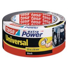 Tesa Extra power® universal 25m x 50mm zwart