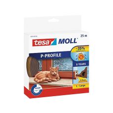 Tesa Tesamoll® classic p profiel 8jr 25m bruin