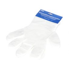 VEBA Basic pe wegwerp handschoenen transparant 50stuks ophangkaarten