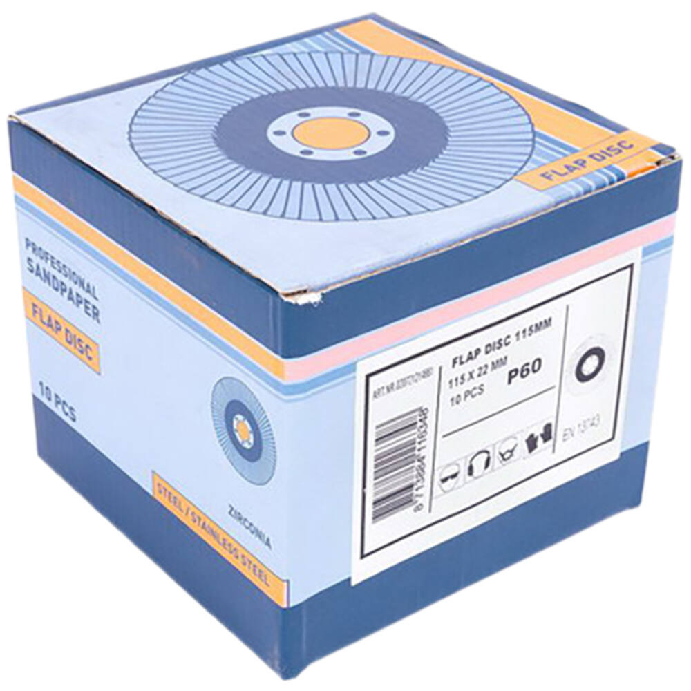 VEBA Lamellenschijf 115 mm 10 st P60
