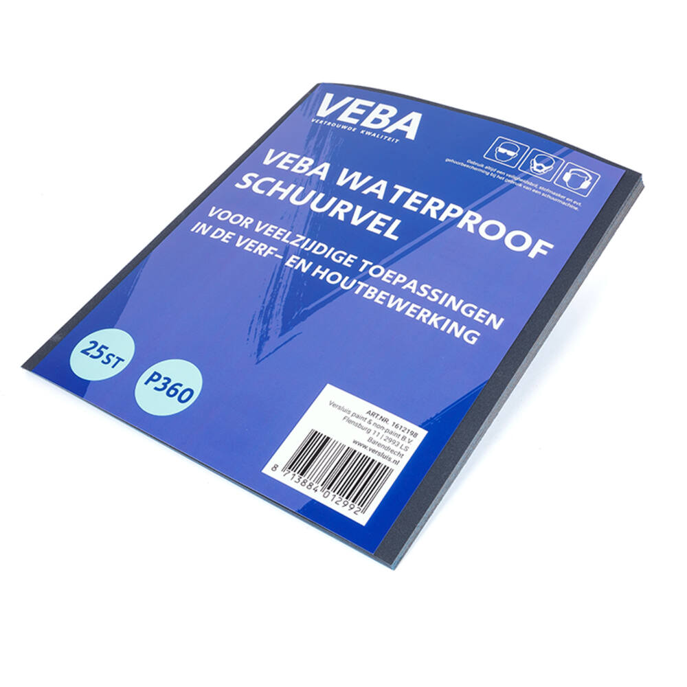 VEBA Schuurpapier Vellen 23 x 28cm Waterproof 25 st P360