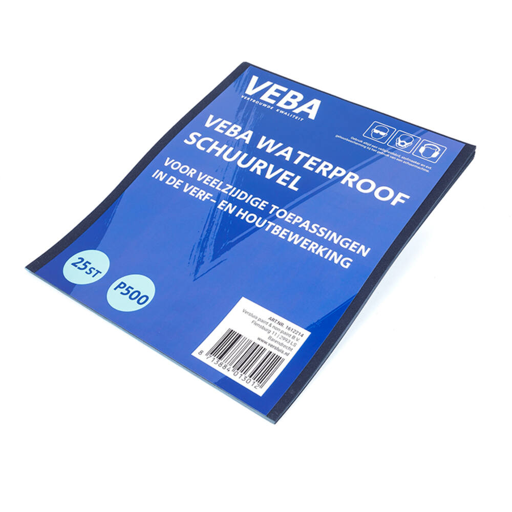 VEBA Schuurpapier Vellen 23 x 28cm Waterproof 25 st P500