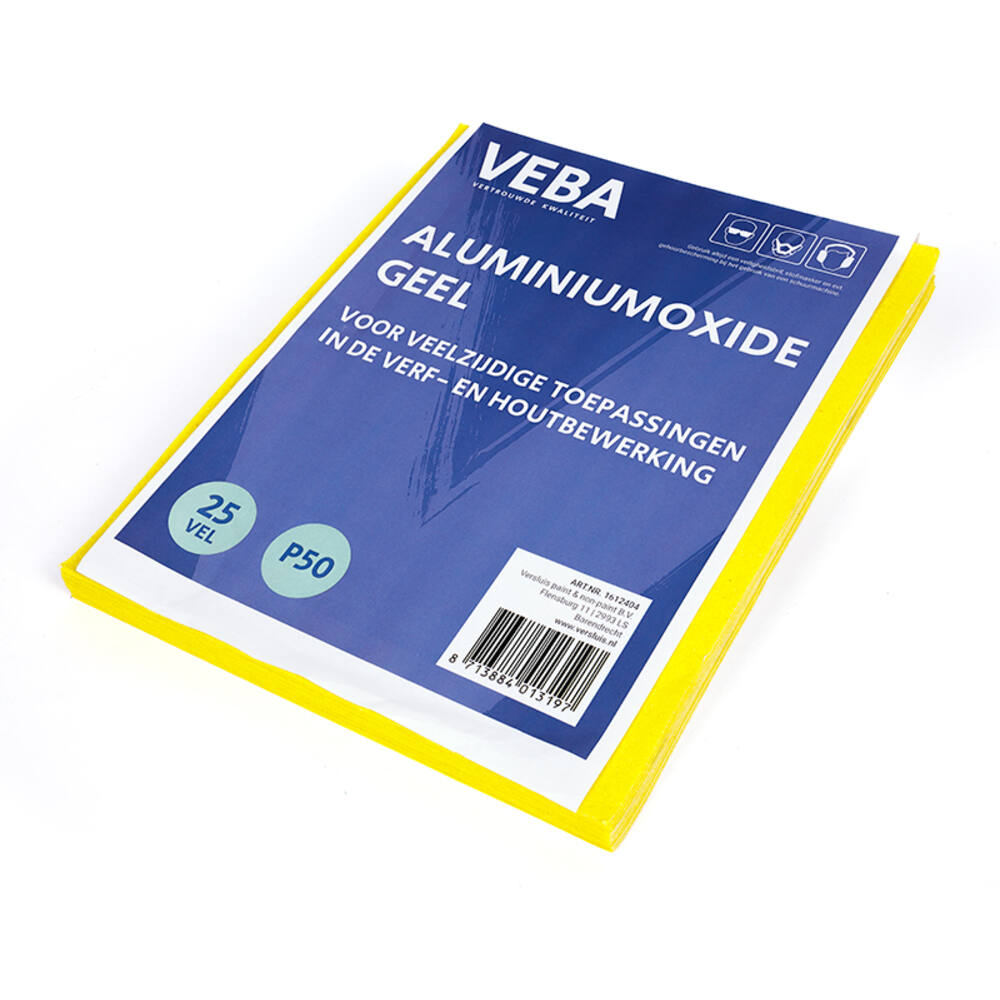 VEBA Schuurvellen 23x28cm Aluminium Oxide 25 st P50