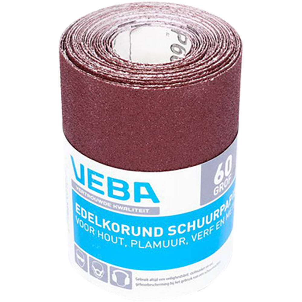 VEBA Schuurpapier Rol 110 mmx4,5 m Edelkorund P60