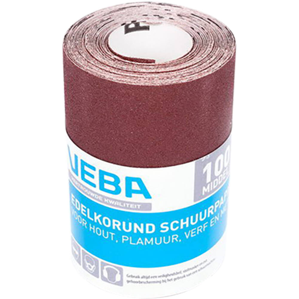 VEBA Schuurpapier Rol 110 mmx4,5 m Edelkorund P100
