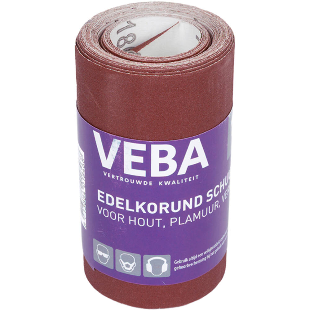 VEBA Schuurpapier Rol 110 mmx4,5 m Edelkorund P180