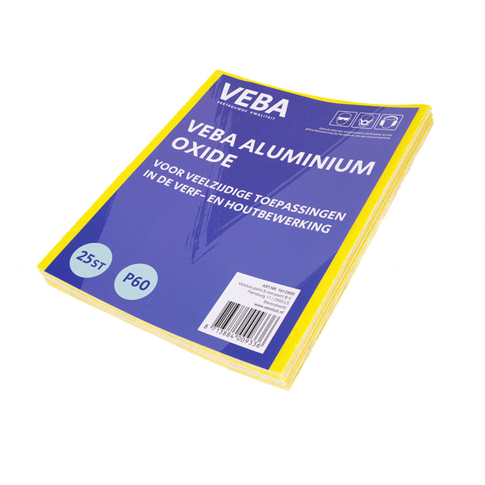 VEBA Schuurvellen 23x28cm Aluminium Oxide 25 st P60