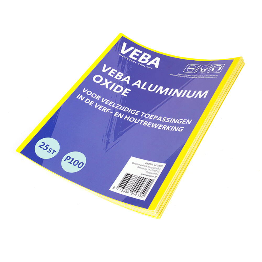 VEBA Schuurvellen 23x28cm Aluminium Oxide 25 st P100