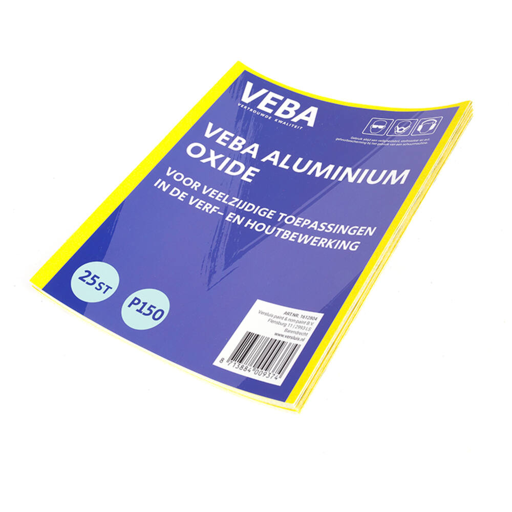 VEBA Schuurvellen 23x28cm Aluminium Oxide 25 st P150