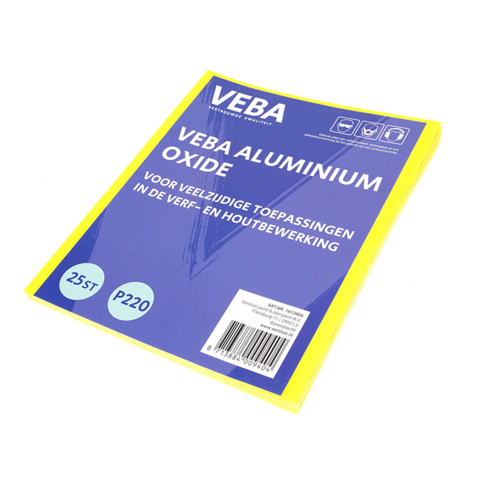 VEBA Schuurvellen 23x28cm Aluminium Oxide 25 st P220