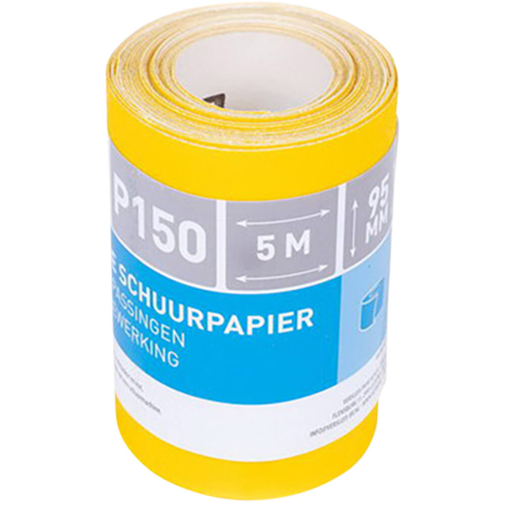 VEBA Schuurpapier Rol 95 mmx5 m Aluminium Oxide P150