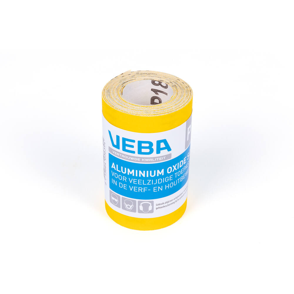 VEBA Schuurpapier Rol 95 mmx5 m Aluminium Oxide P180
