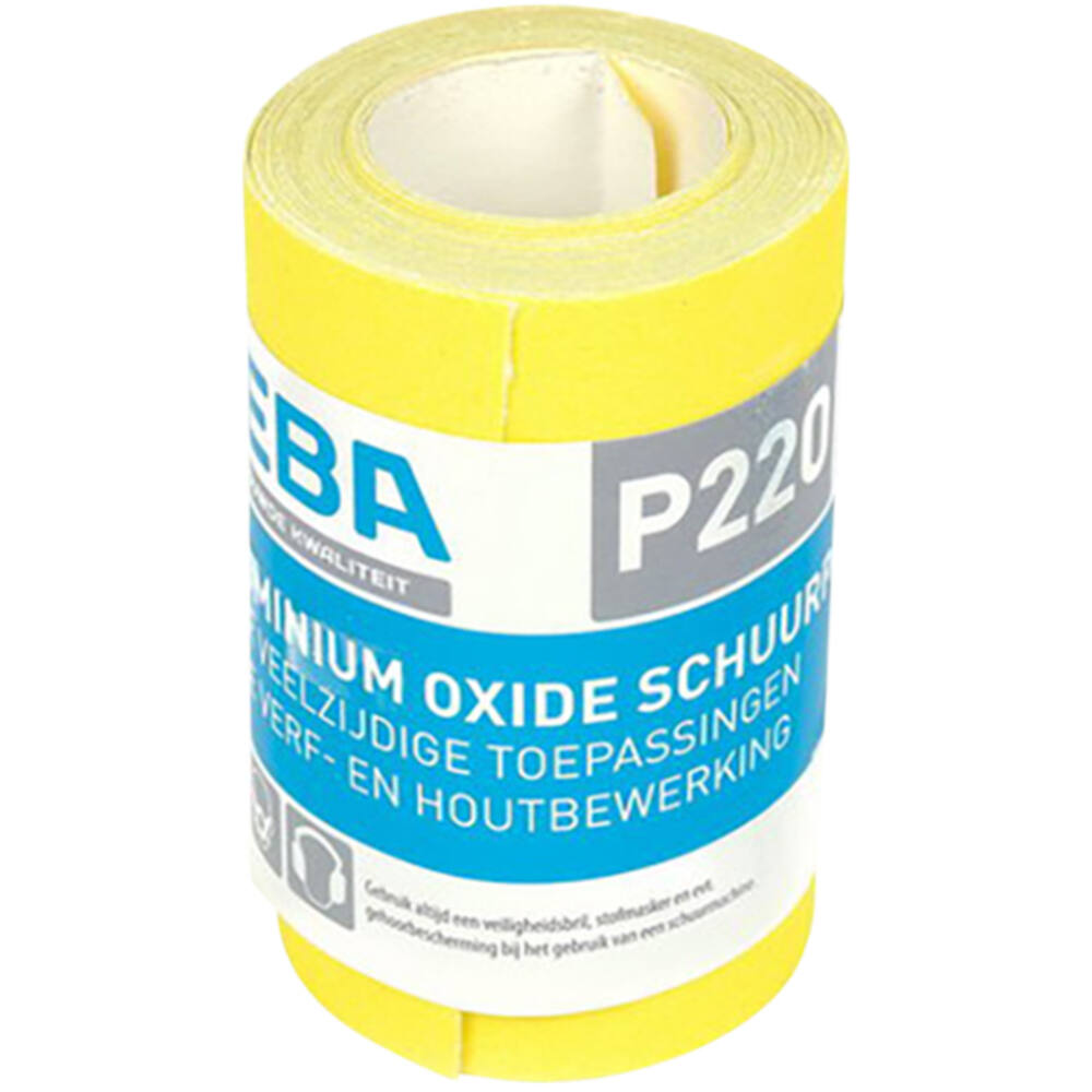 VEBA Schuurpapier Rol 95 mmx5 m Aluminium Oxide P220