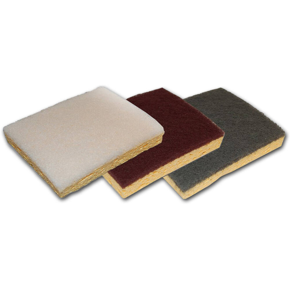 Siavlies Schuurspons 90x110 mm 6 st  Wit