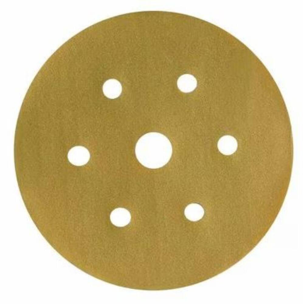 3M Hookit Gold Schuurschijf 255P/216U, 150 mm, 7 gaten, P500A, 100 st, 01072